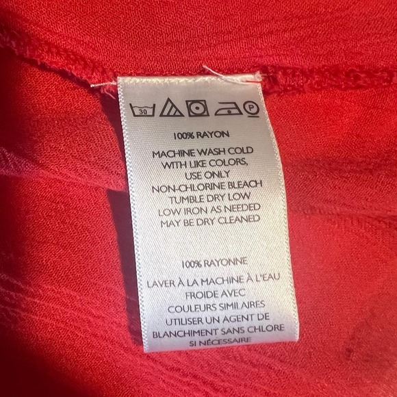 Urban Outfitters x Ecote Embroidered Tank Top Womens Medium Coral Blue Keyhole - Picture 9 of 9